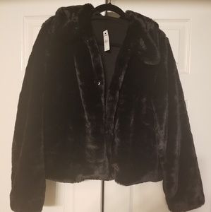 Express faux fur jacket